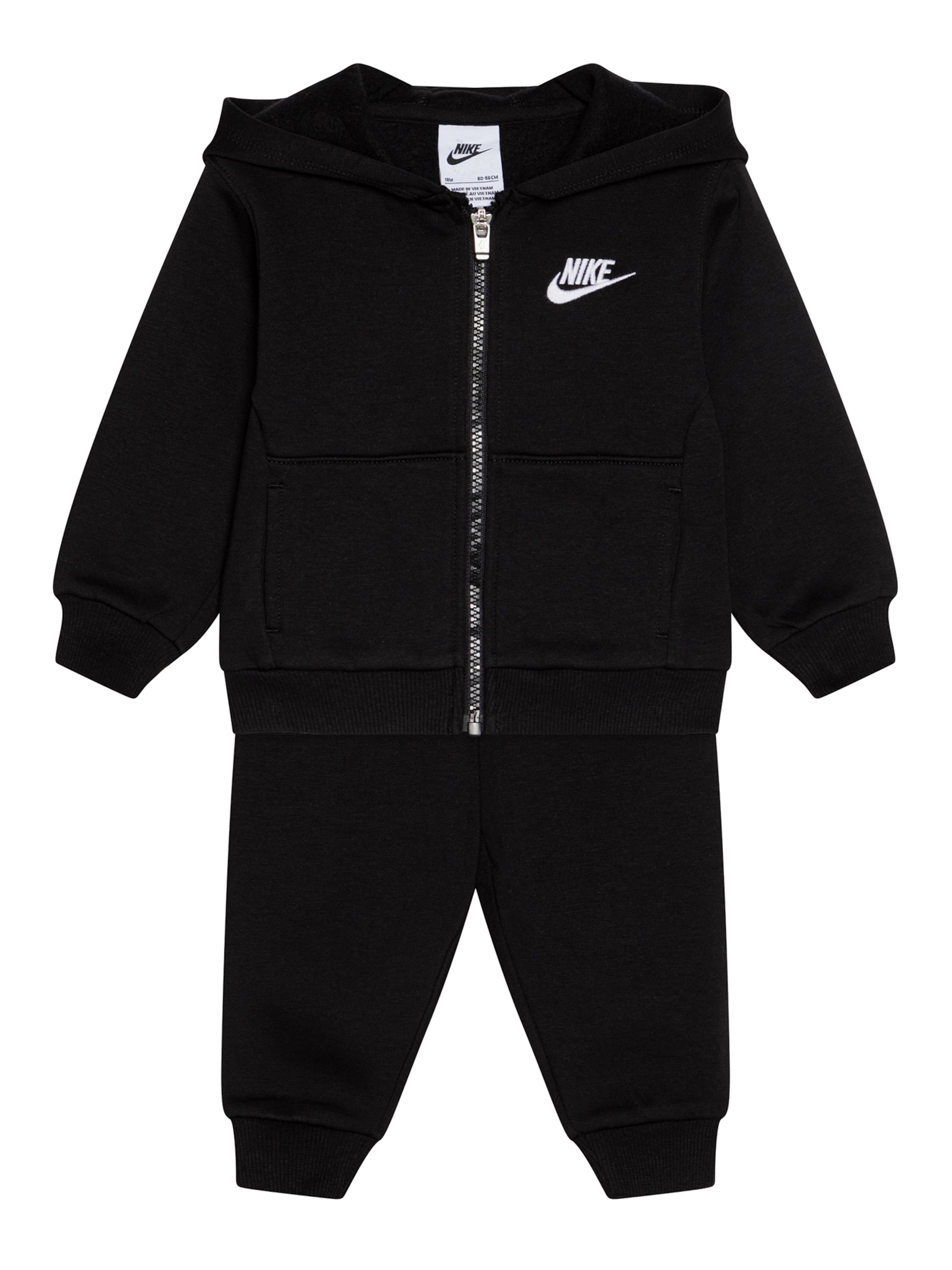 Nike Sportswear Jooksudress 'CLUB', värv must: eest vaates
