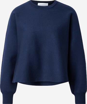 zils MSCH COPENHAGEN Džemperis 'Thami': no priekšpuses