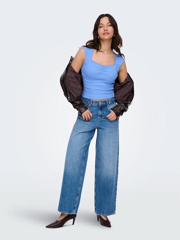 Top 'ONLFENJA' di ONLY in blu