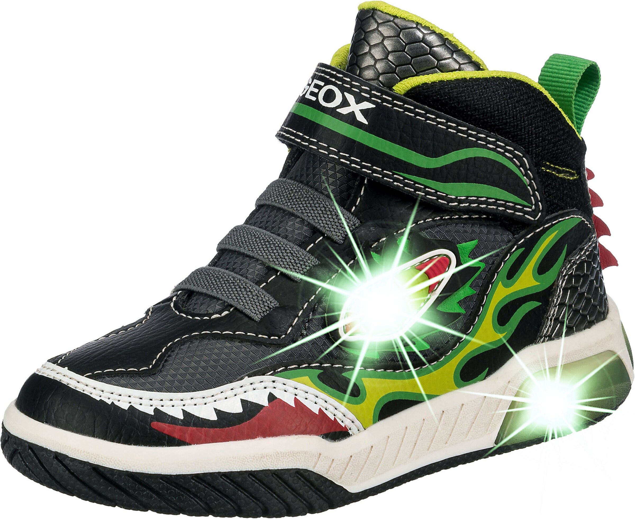 Kinder Teens (Gr. 140-176) GEOX Sneaker 'Inek' in Schwarz - MJ94911 Kinder Teens (Gr. 140-176) GEOX Sneaker 'Inek' in Schwarz - MJ94911