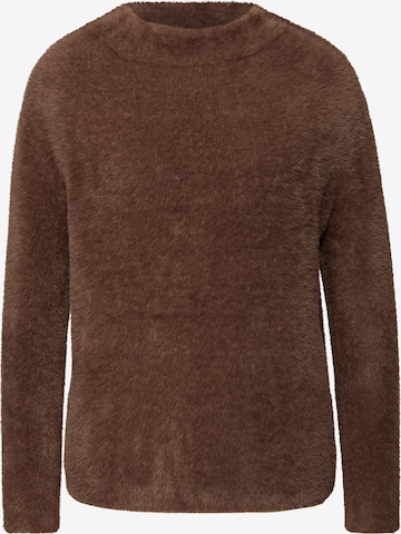 STREET ONE Pullover in Braun: Vorderseite