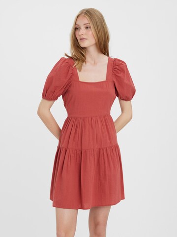 Robe 'Ava' VERO MODA en rouge : devant