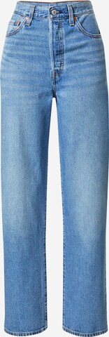 LEVI'S ® Regular Jeans 'Ribcage Straight Ankle' in Blauw: voorkant