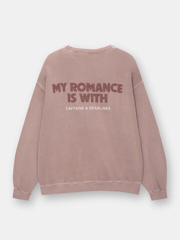 Pull&Bear Mikina – pink