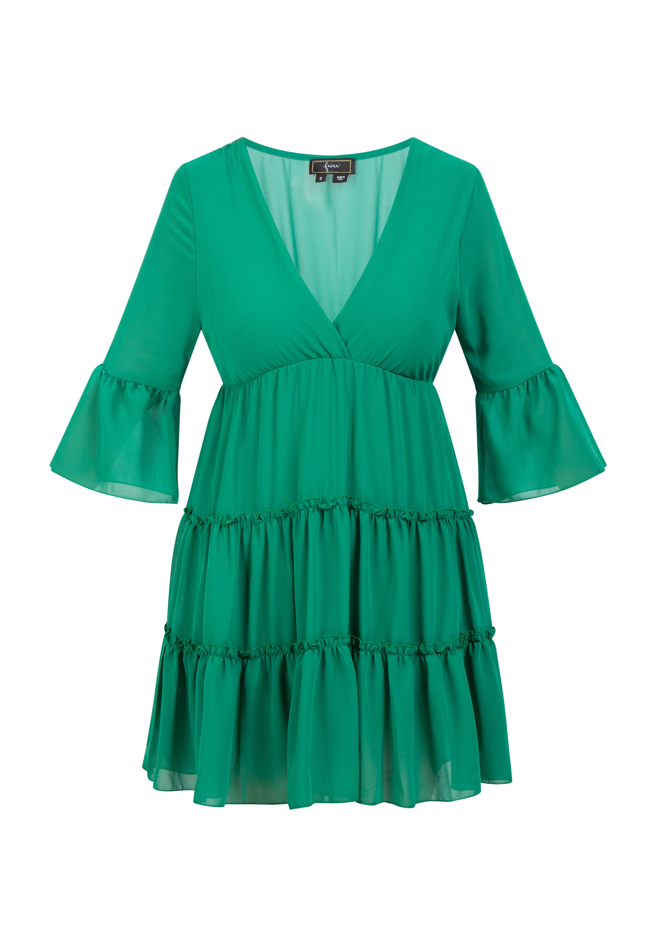 faina Kleit, värv roheline: eest vaates