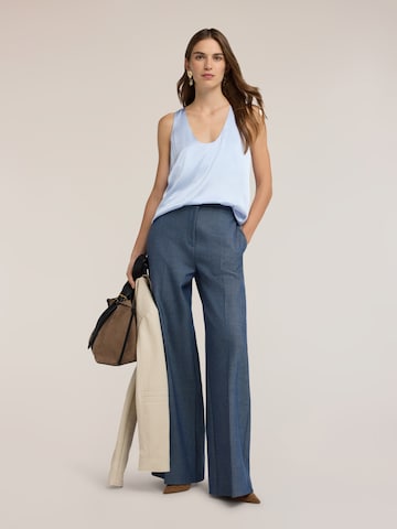 MOTIVI - Pierna ancha Pantalón en azul