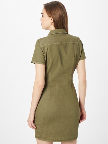 Noisy may - Vestido camisero 'JOY' en verde