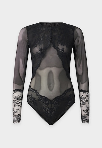 Hunkemöller Bodi 'Naomi', värv must: eest vaates