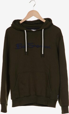 Ben Sherman Sweatshirt & Zip-Up Hoodie in M in Green: front