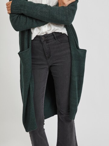 VILA Knitted Coat 'Ril' in Green