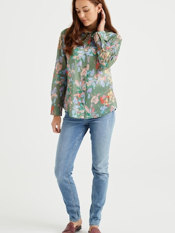 WE Fashion - Blusa en verde