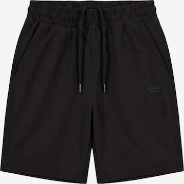 Tommy Life Broek 'TOMMY Shorts, ohne Verschluss' in Zwart: voorkant