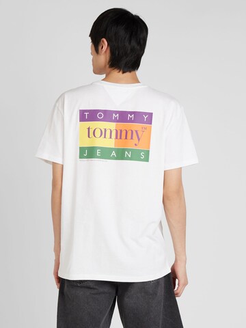 Tommy Jeans - Camiseta en blanco: frente