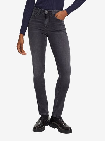 ESPRIT Slimfit Jeans in Schwarz: predná strana