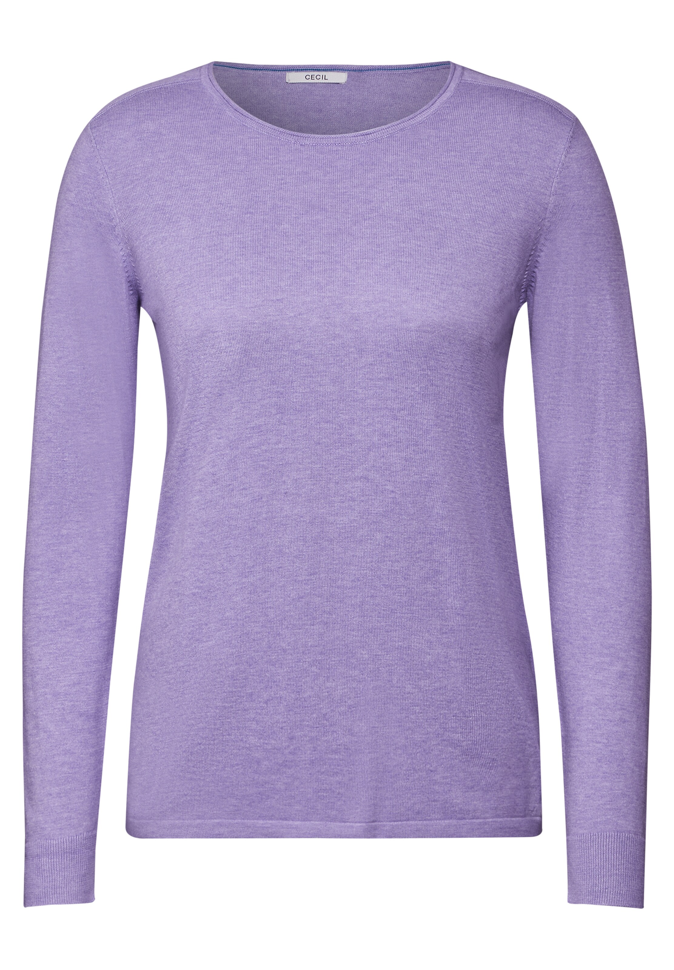 CECIL Pullover in Lila: Vorderseite
