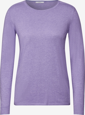 CECIL Pullover in Lila: Vorderseite