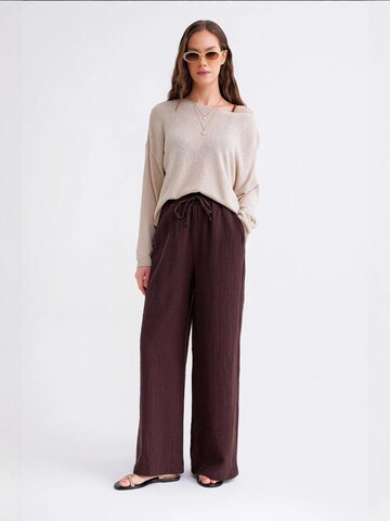 Pullover di MixRay in beige