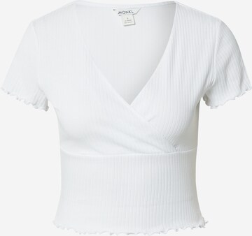 Monki Shirt 'Valerie' in White: front