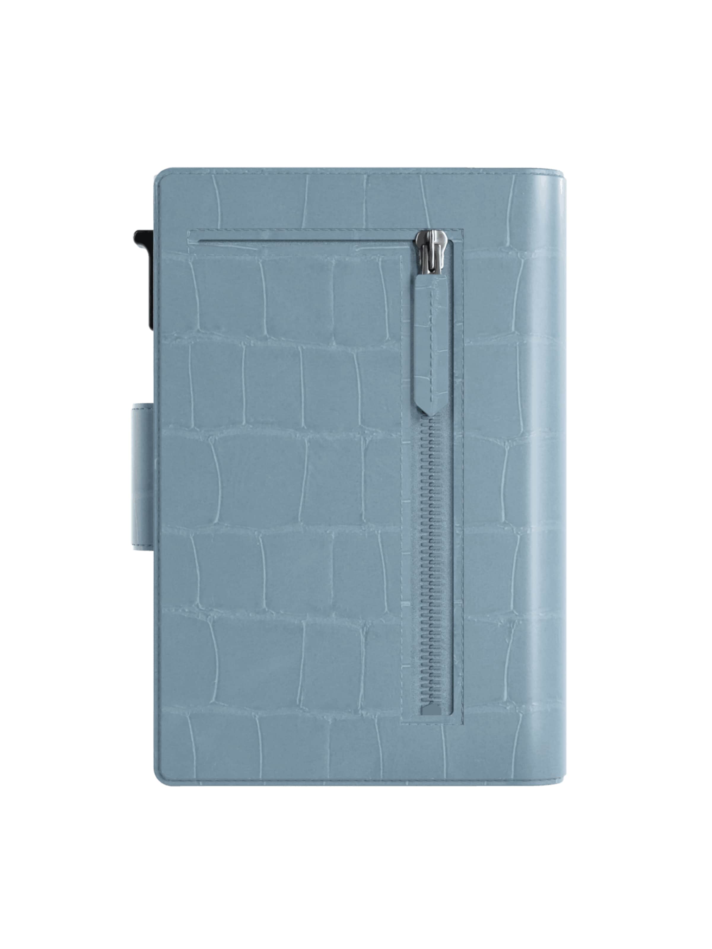 Porte-monnaies 'Pasjeshouder Plus Croco' Prowallet en bleu