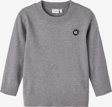 Pull-over 'Vargo' NAME IT en gris : devant