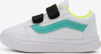 VANS Sneakers 'Old Skool' in Turquoise / Neon yellow / Black / White, Item view
