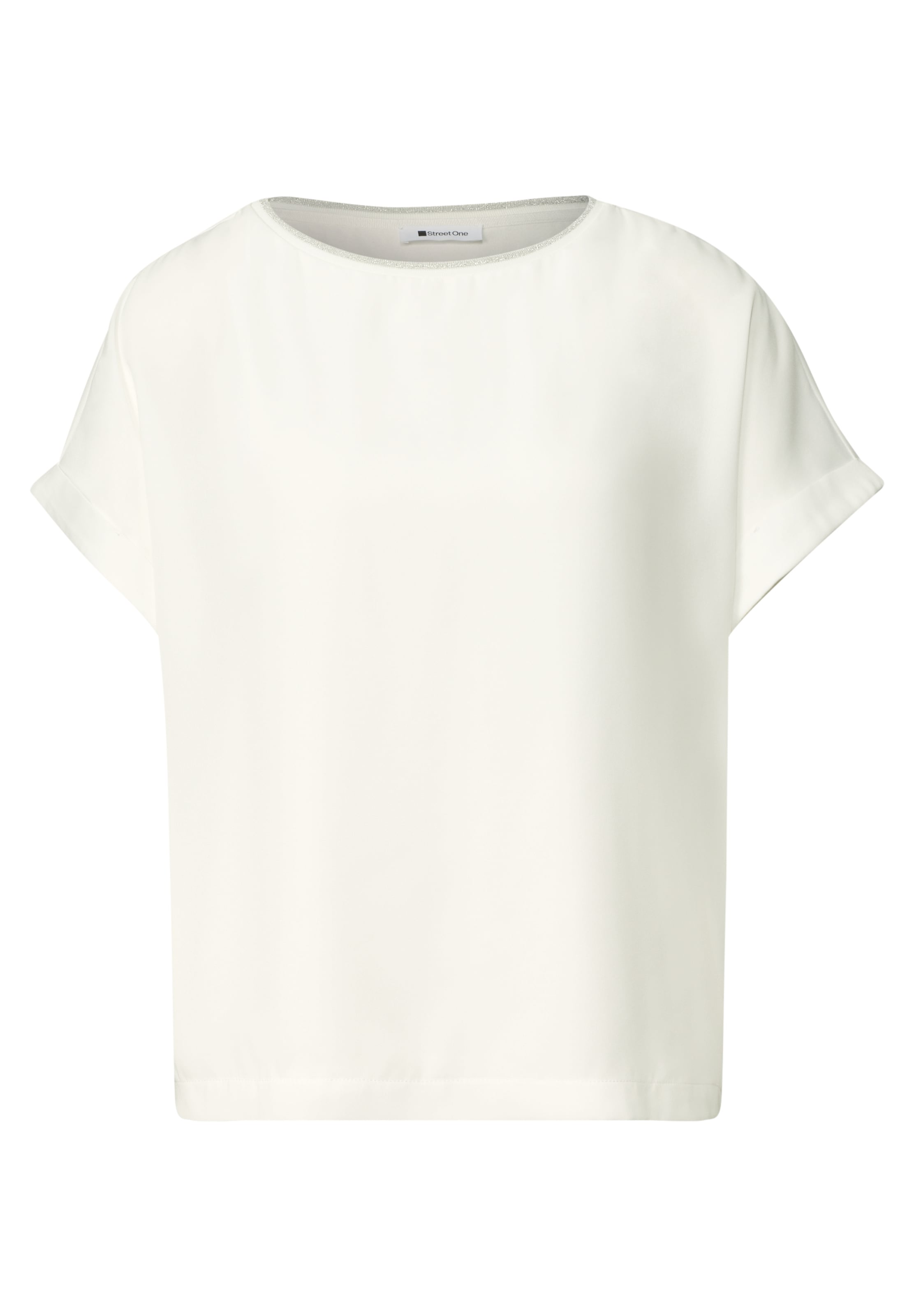 STREET ONE Shirt in White: front