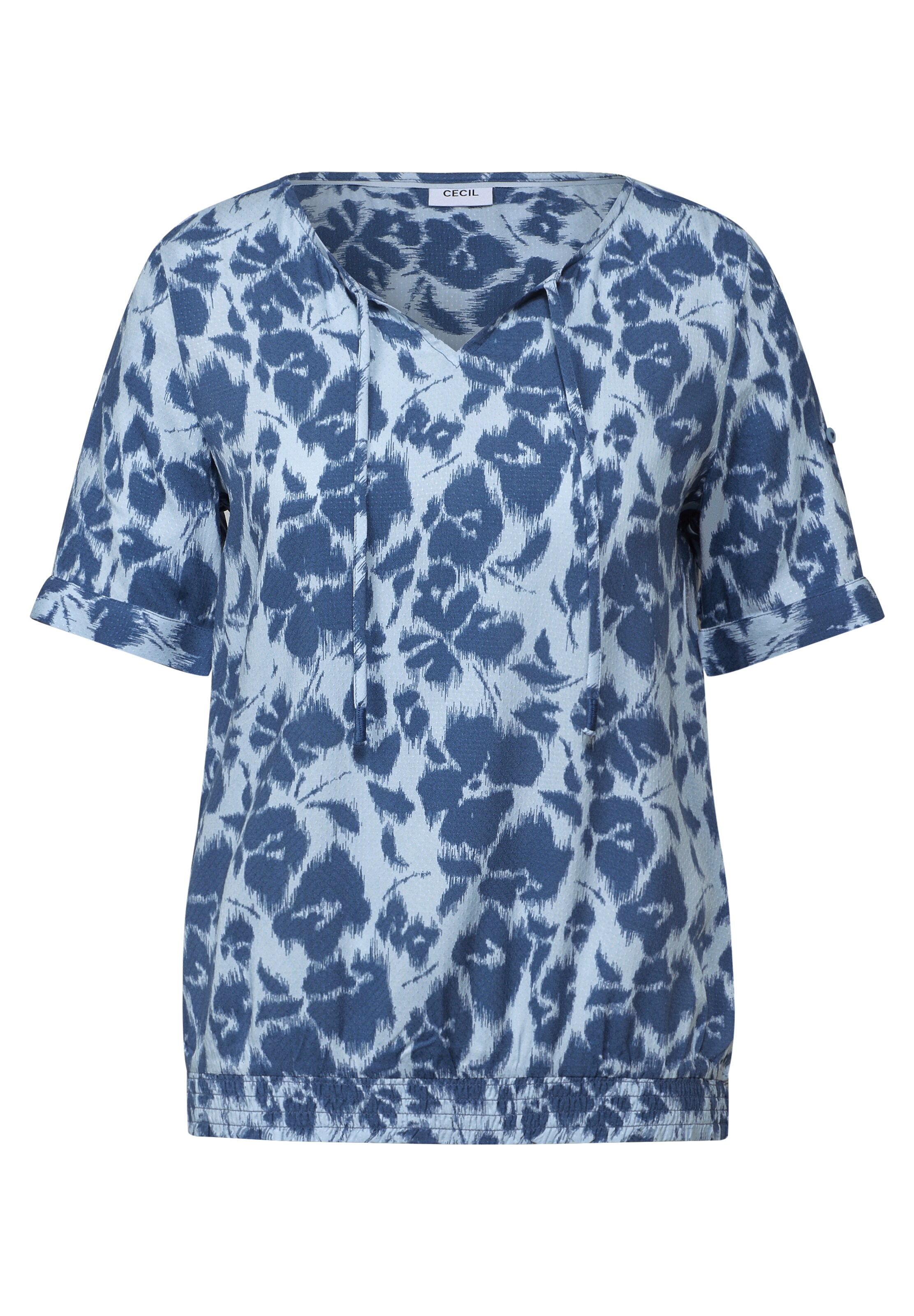 CECIL Bluse in Blau: Vorderseite