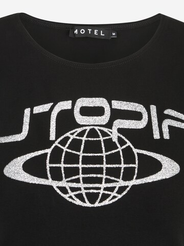 Motel T-shirt i svart