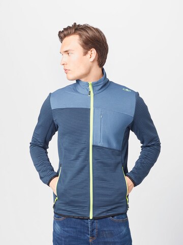 CMP Athletic Jacket in Blue: front