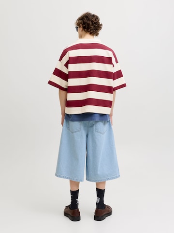 JACK & JONES Sweatshirt in Rot