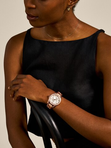 FOSSIL - Relógios analógicos 'Riley WATCH +PURSE' em ouro: frente