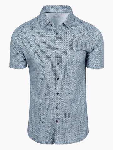 Coupe slim Chemise DESOTO en bleu : devant