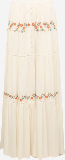 Y.A.S Tall Skirt 'FUIA' in Cream / Light green / Orange / Red, Item view