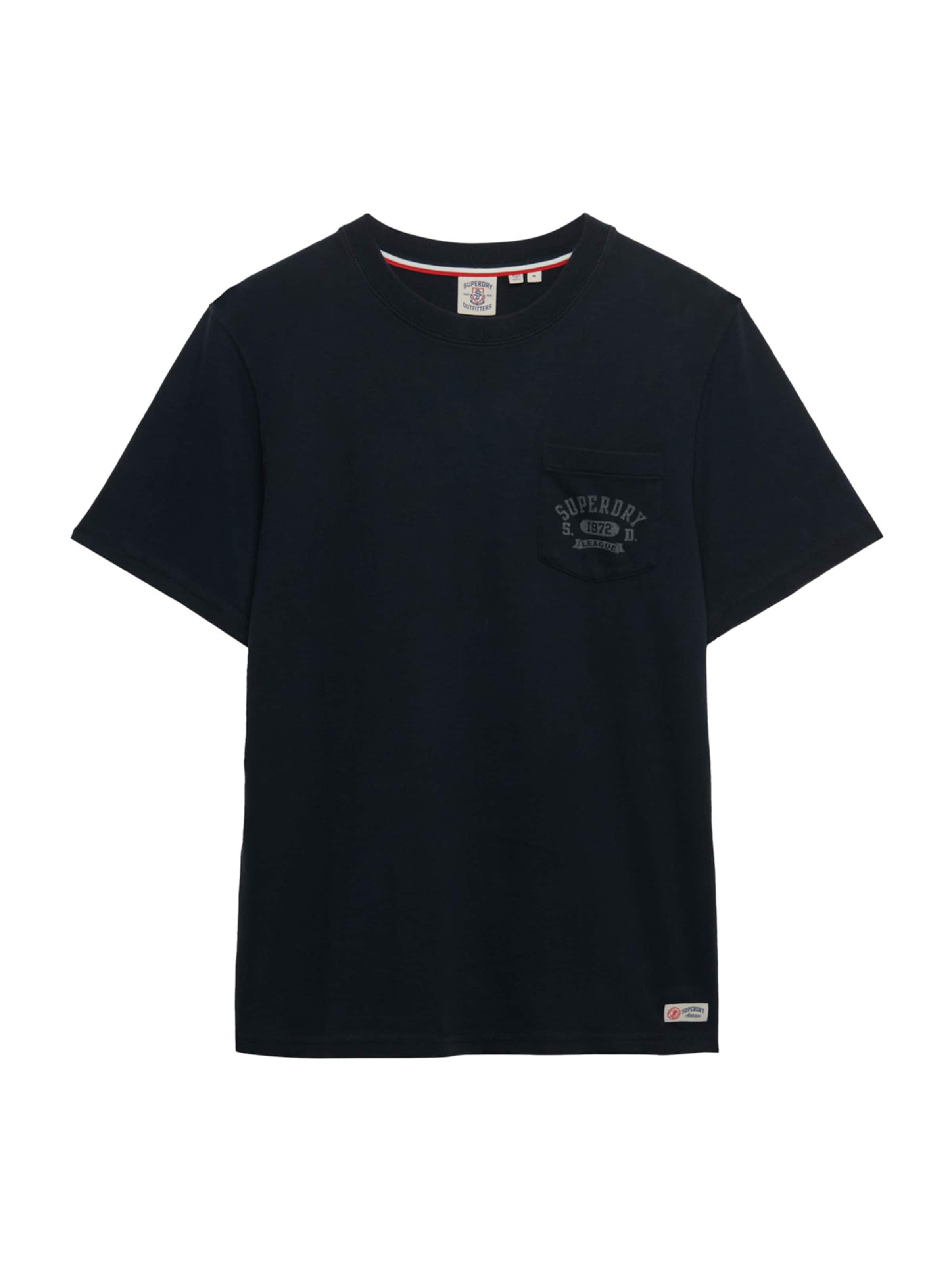 Maglietta 'VINTAGE PREP' di Superdry & Co in blu: frontale