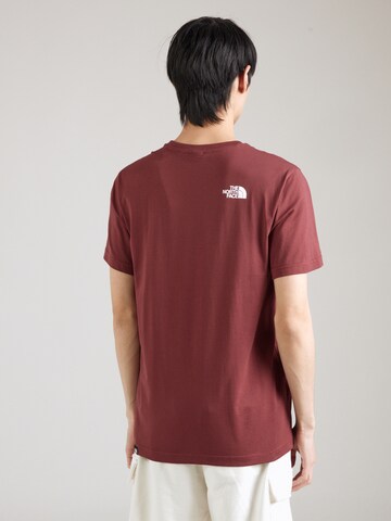 Maglietta 'SIMPLE DOME' di THE NORTH FACE in marrone