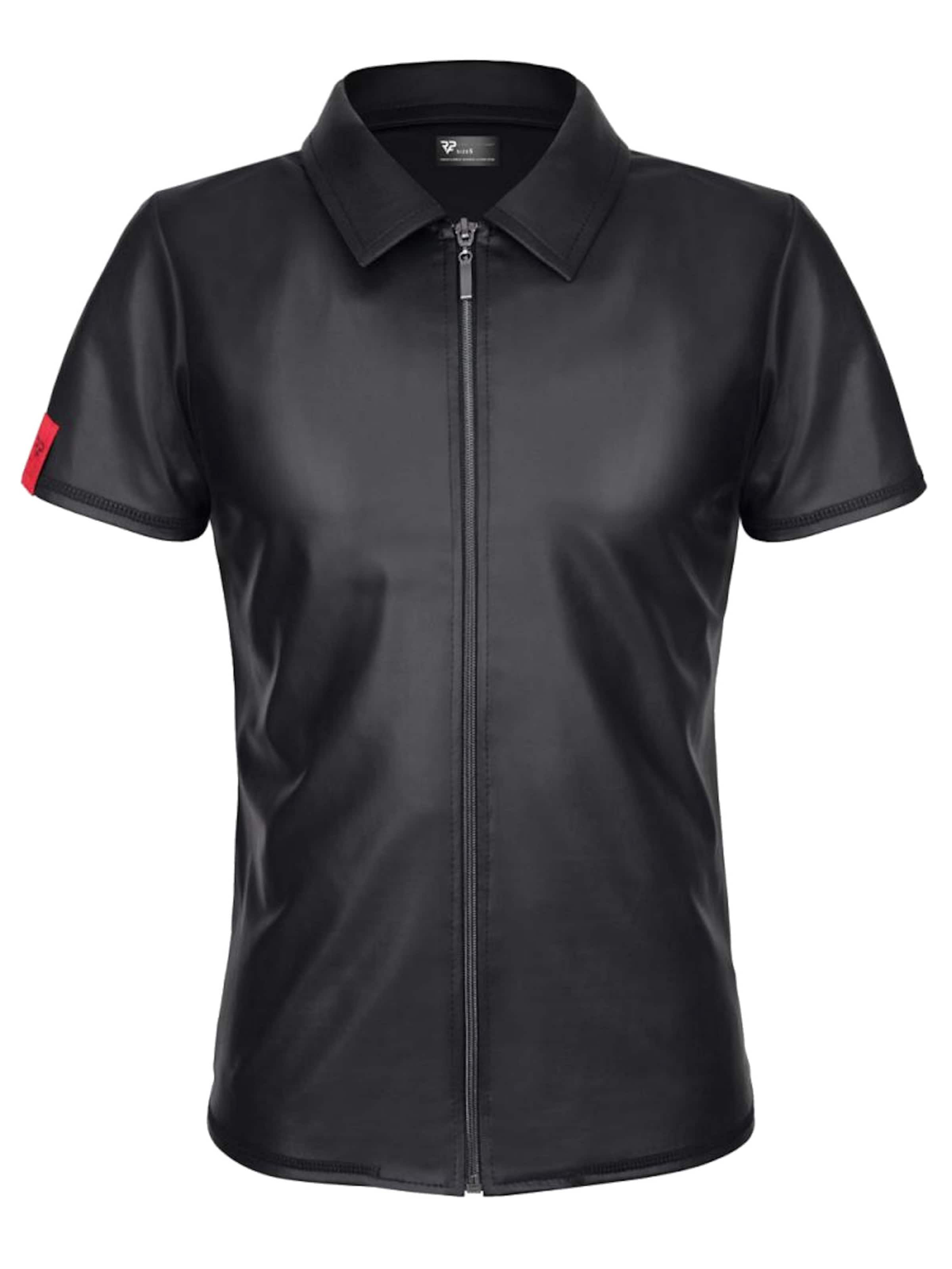 Regnes Fetish Planet Shirt 'Remo' in Black: front