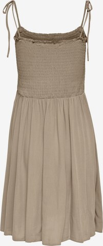 ONLY Summer dress 'ANNIKA' in Beige