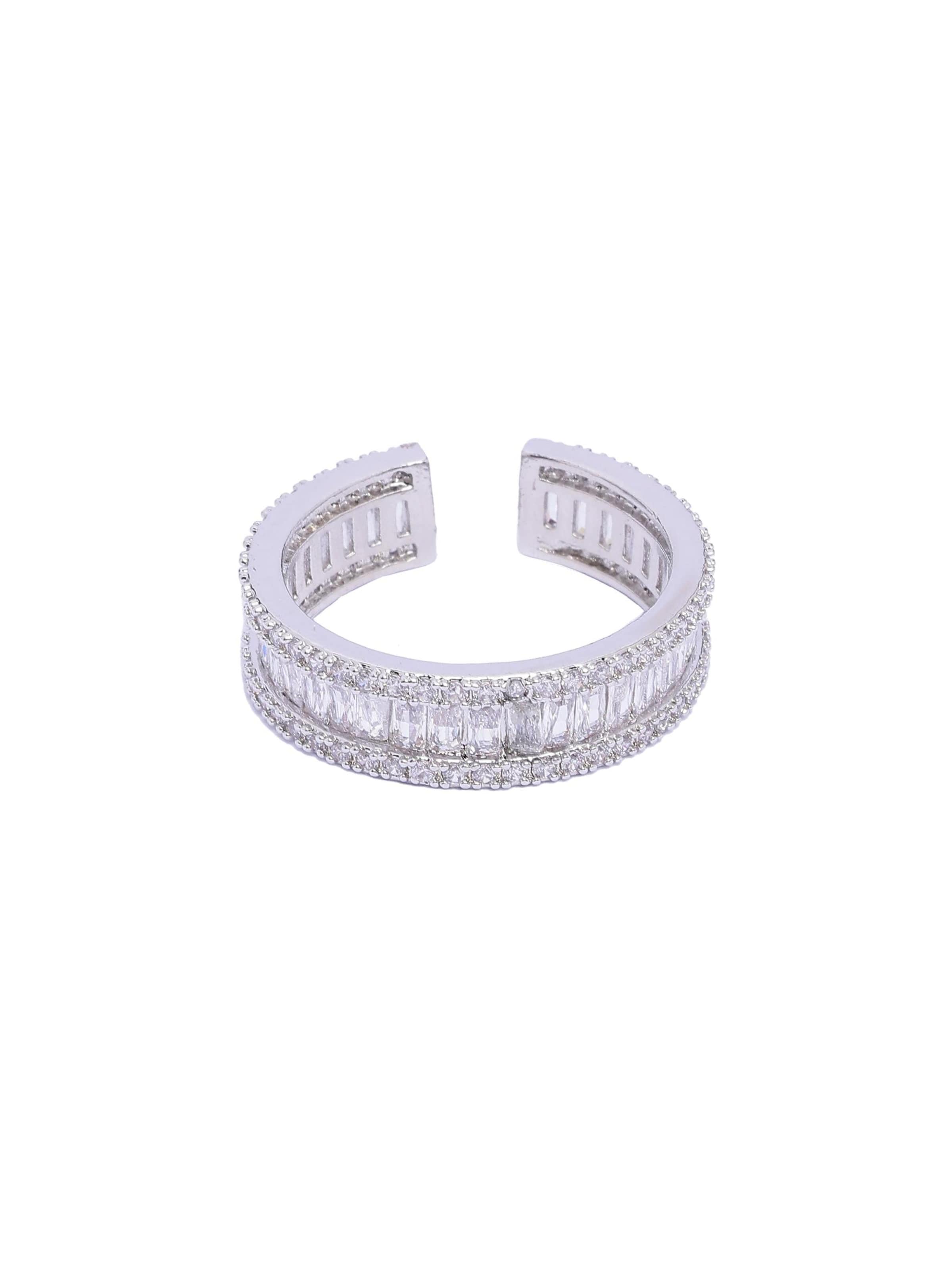 Anello 'Giselaia' di AVANT-GARDE PARIS in argento: frontale