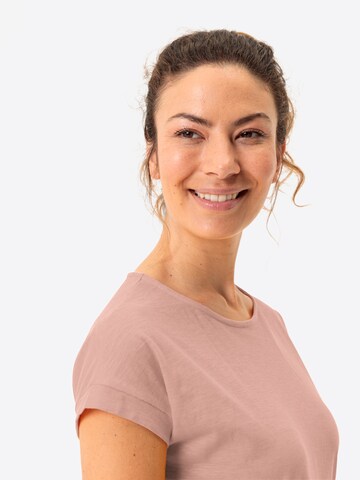 VAUDE Performance shirt 'Moja' in Beige