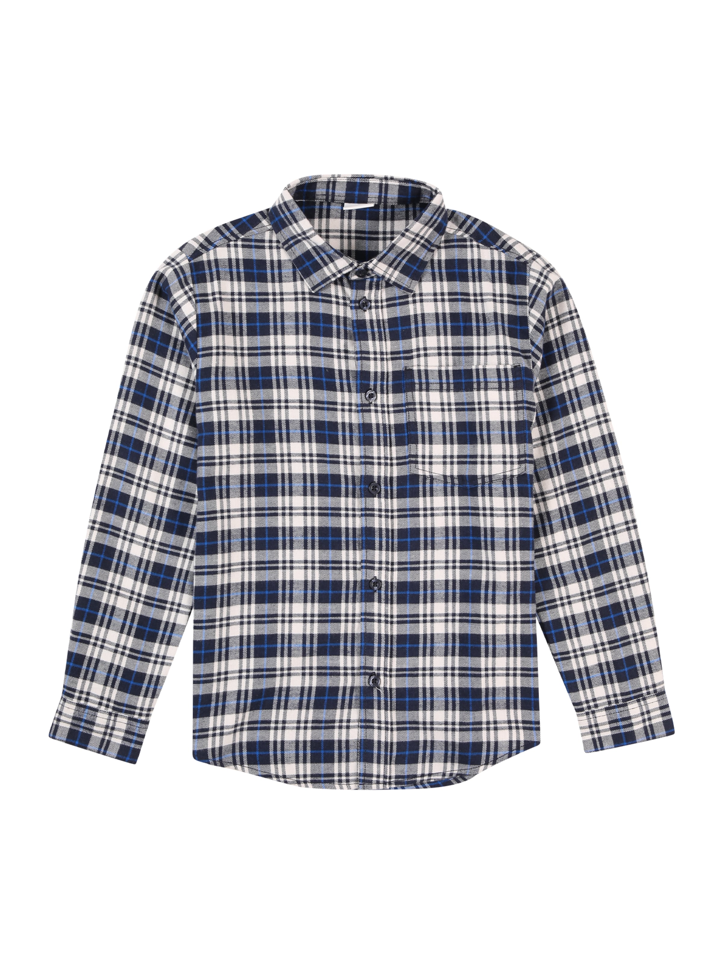 s.Oliver Regular Fit Hemd in Blau: Vorderseite