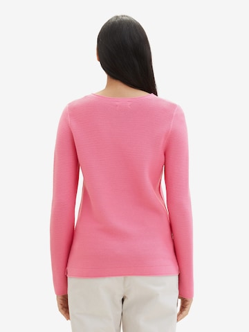 TOM TAILOR Pullover i pink