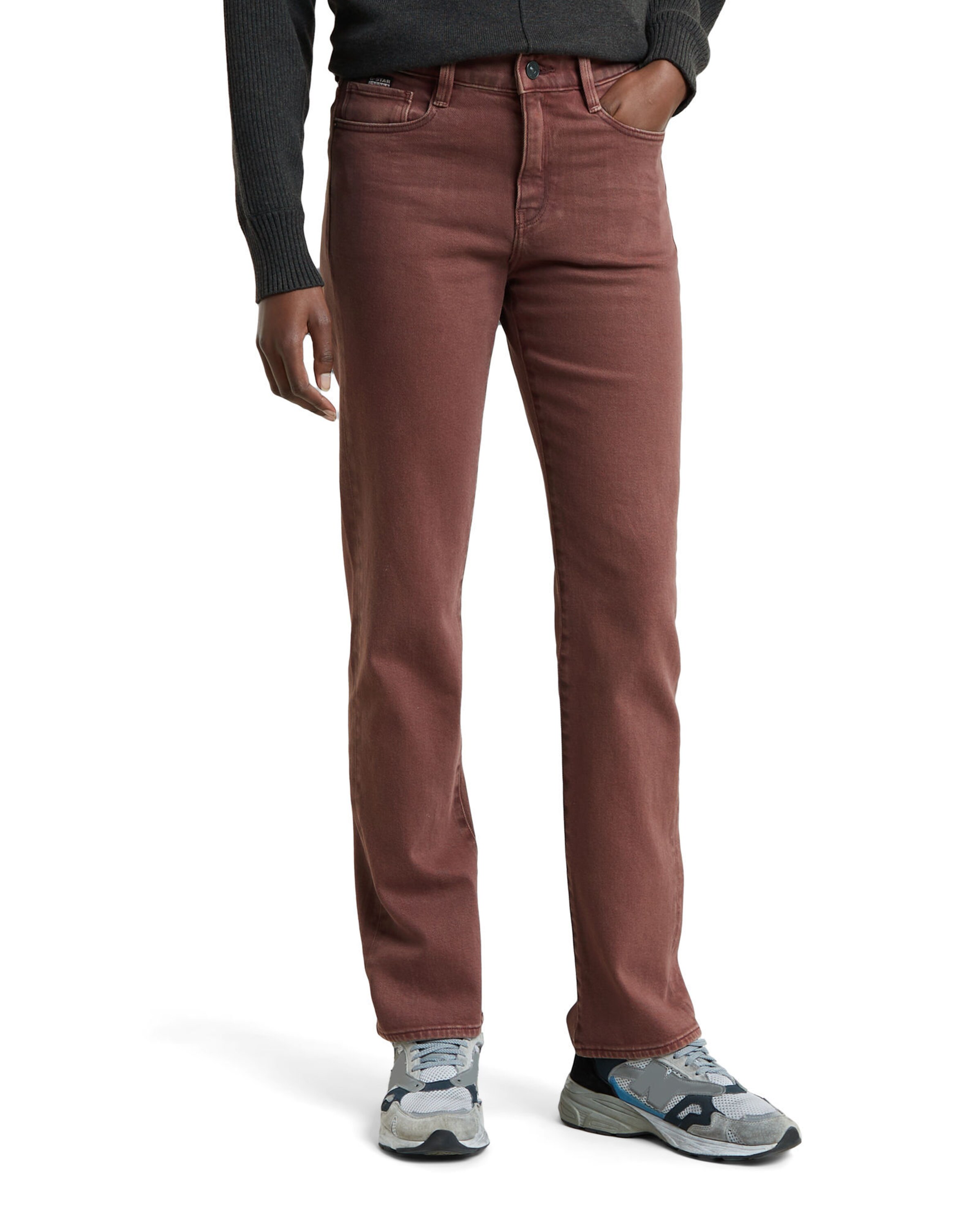 G-STAR Slim fit Jeans in Brown: front