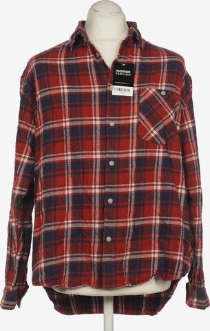 WEEKDAY Button Up Shirt in L in Red: front