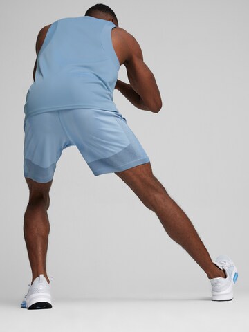 PUMA Обычный Спортивные штаны в Синий