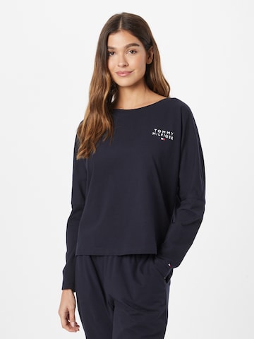 Tommy Hilfiger Underwear Schlafshirt in Blau: predná strana