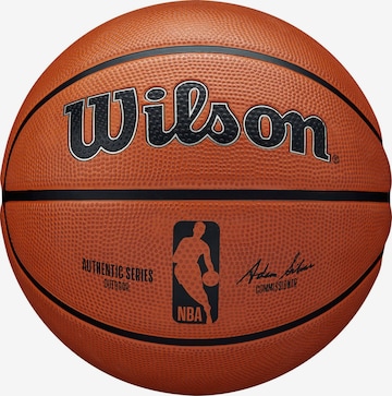 WILSON NBA Authentic Series Basketball in Orange: predná strana