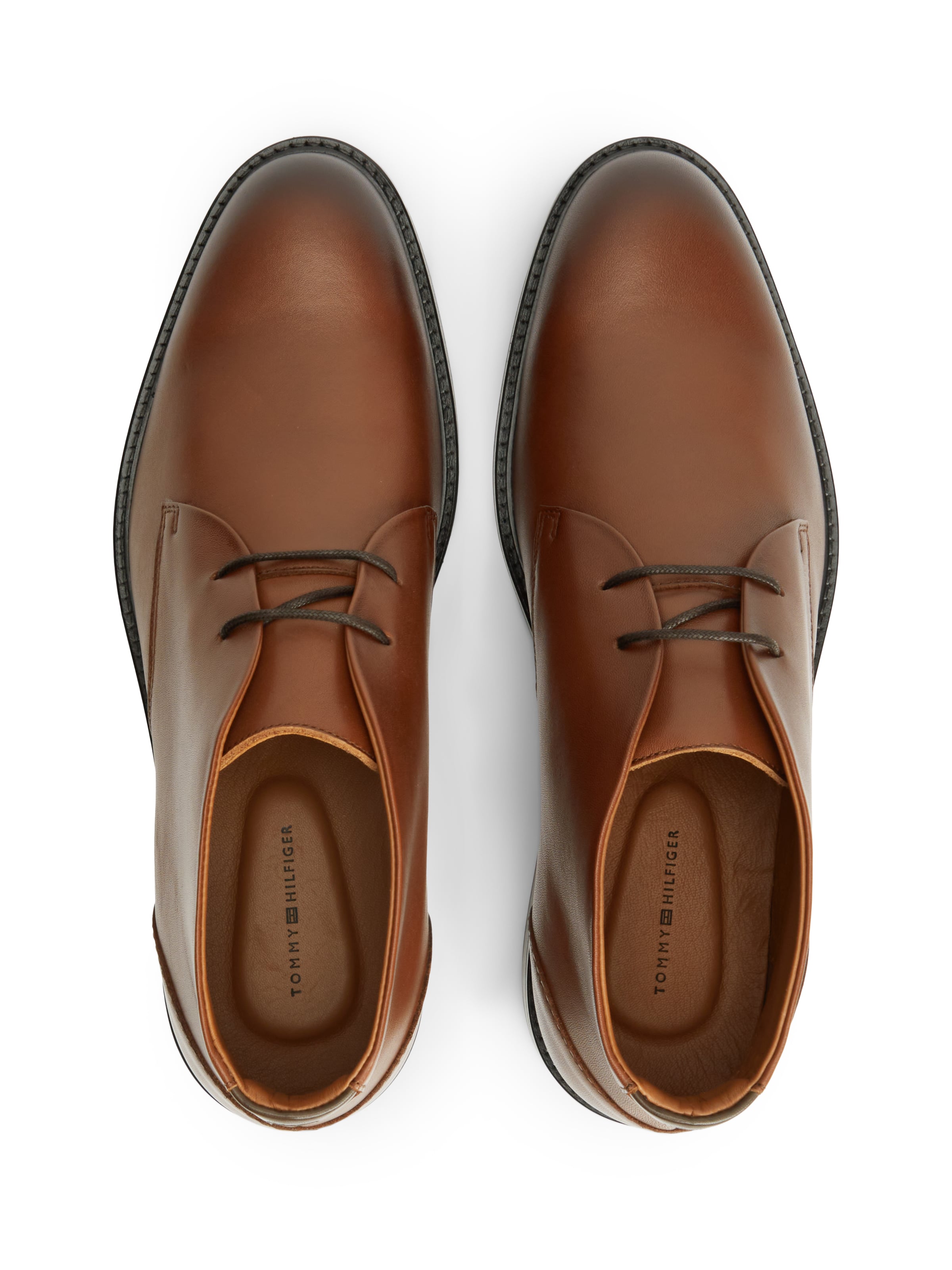 TOMMY HILFIGER Chukka Boots 'CORPORATE' in Braun