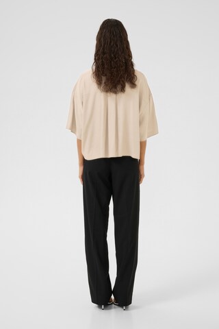 KAREN BY SIMONSEN Bluse 'Vala' in Beige