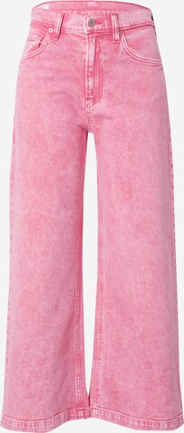 Wide Leg Jean GAP en rose : devant