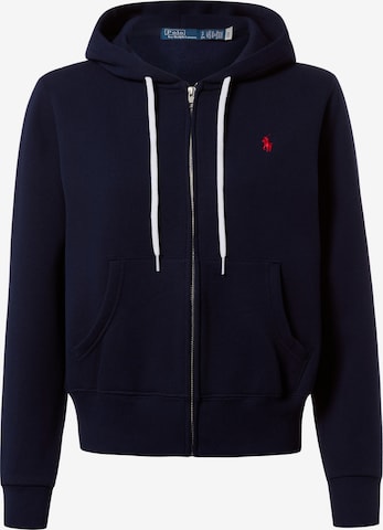 Veste de survêtement Polo Ralph Lauren en bleu : devant